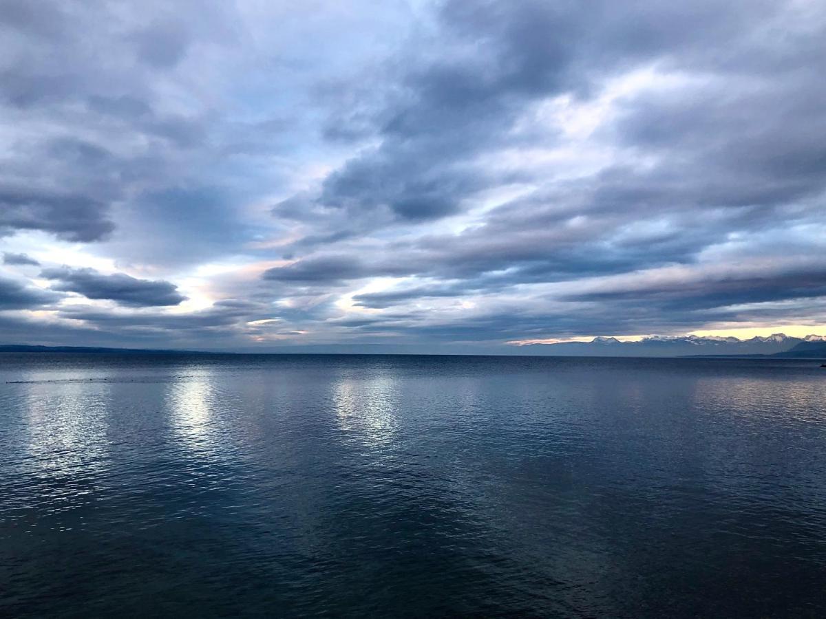 A Room With A View - Maisonnette Dans Bourg Medieval Au Bord Du Lac Leman Yvoire Εξωτερικό φωτογραφία